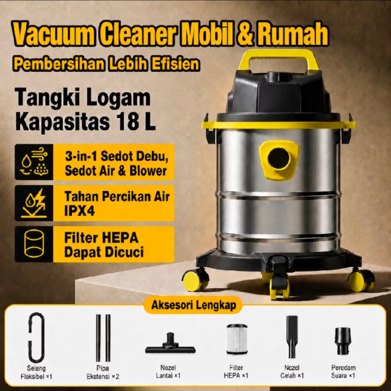 Gambar Wakaf Vacum Cleaner